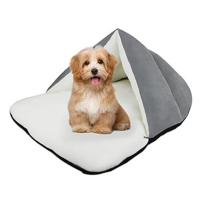 Pet House, Cave Bed for Small Medium Dog Cat, Ultra Soft Polar Fleece Dog Bed,