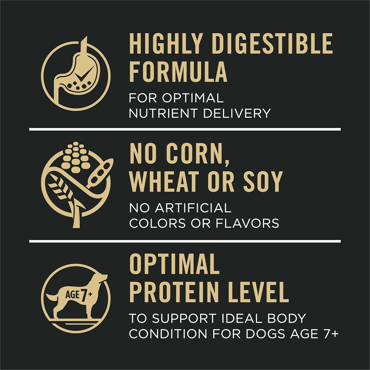 Sensitive Skin and Stomach Dry Dog Food Senior Adult 7 plus Salmon and Rice Formula - 16 Lb. Bag