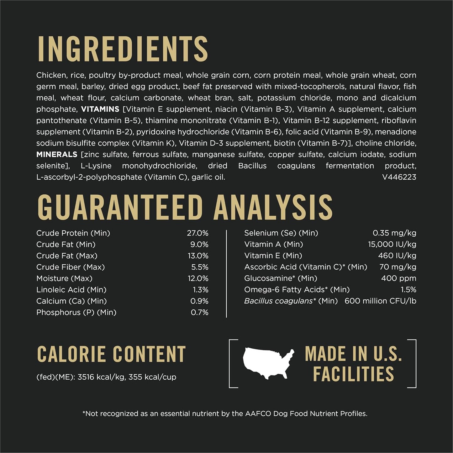 Weight Management Dry Dog Food, Shredded Blend Chicken and Rice Formula - 18 Lb. Bag