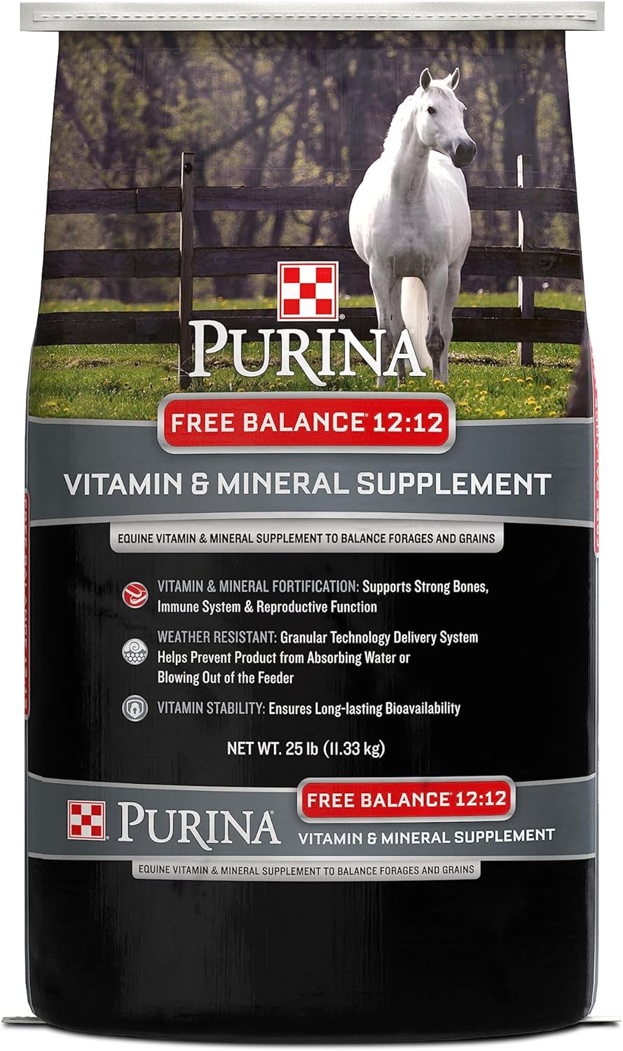 Purina Animal Nutrition Free Balance 12-12 Supplement 25Lb 25