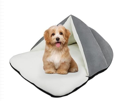 Pet House, Cave Bed for Small Medium Dog Cat, Ultra Soft Polar Fleece Dog Bed,