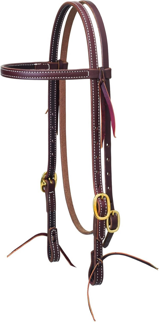 Working Tack Doubled and Stitched Headstall