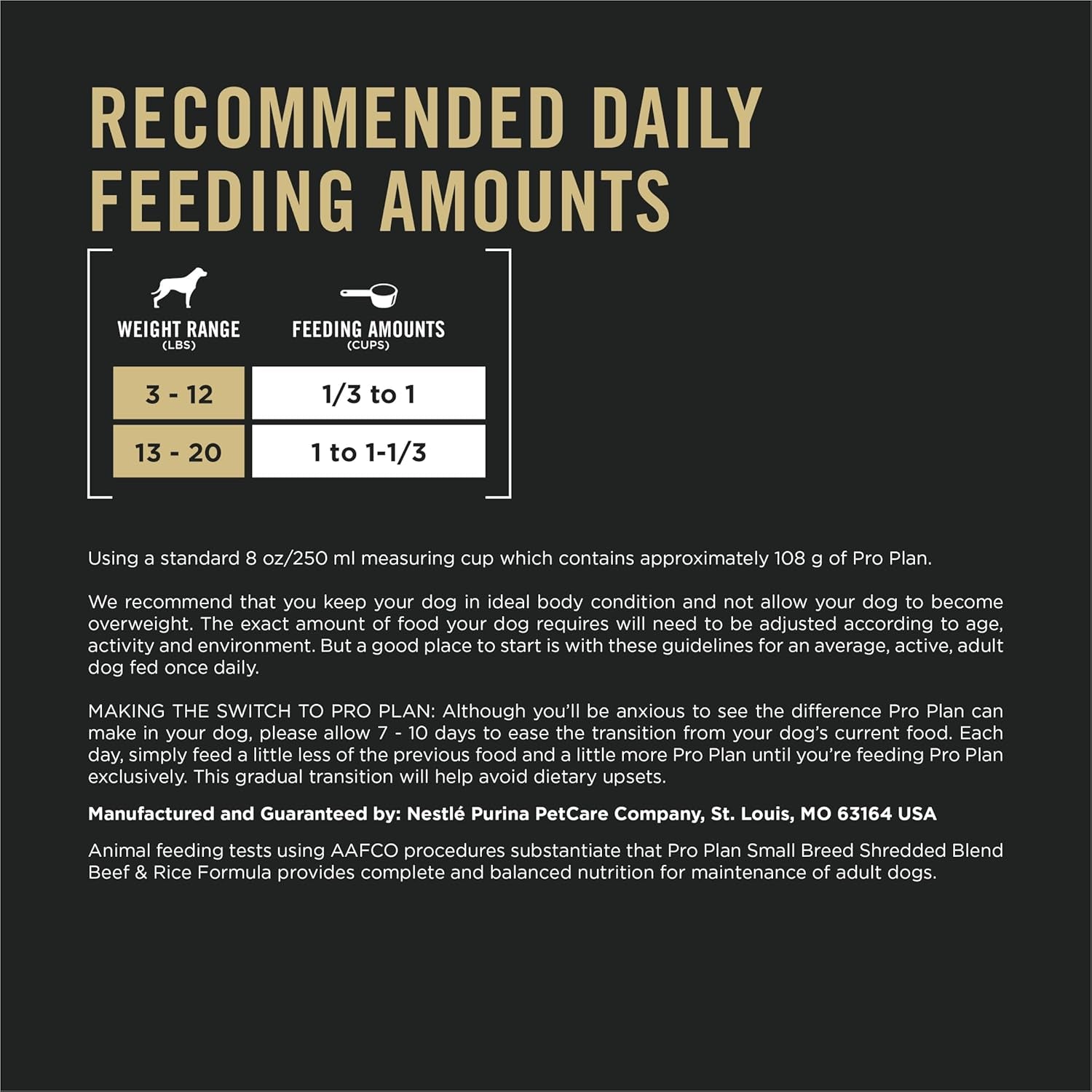 Small Breed Dry Dog Food, Shredded Blend Beef and Rice Formula with Guaranteed Live Probiotics - 6 Lb. Bag