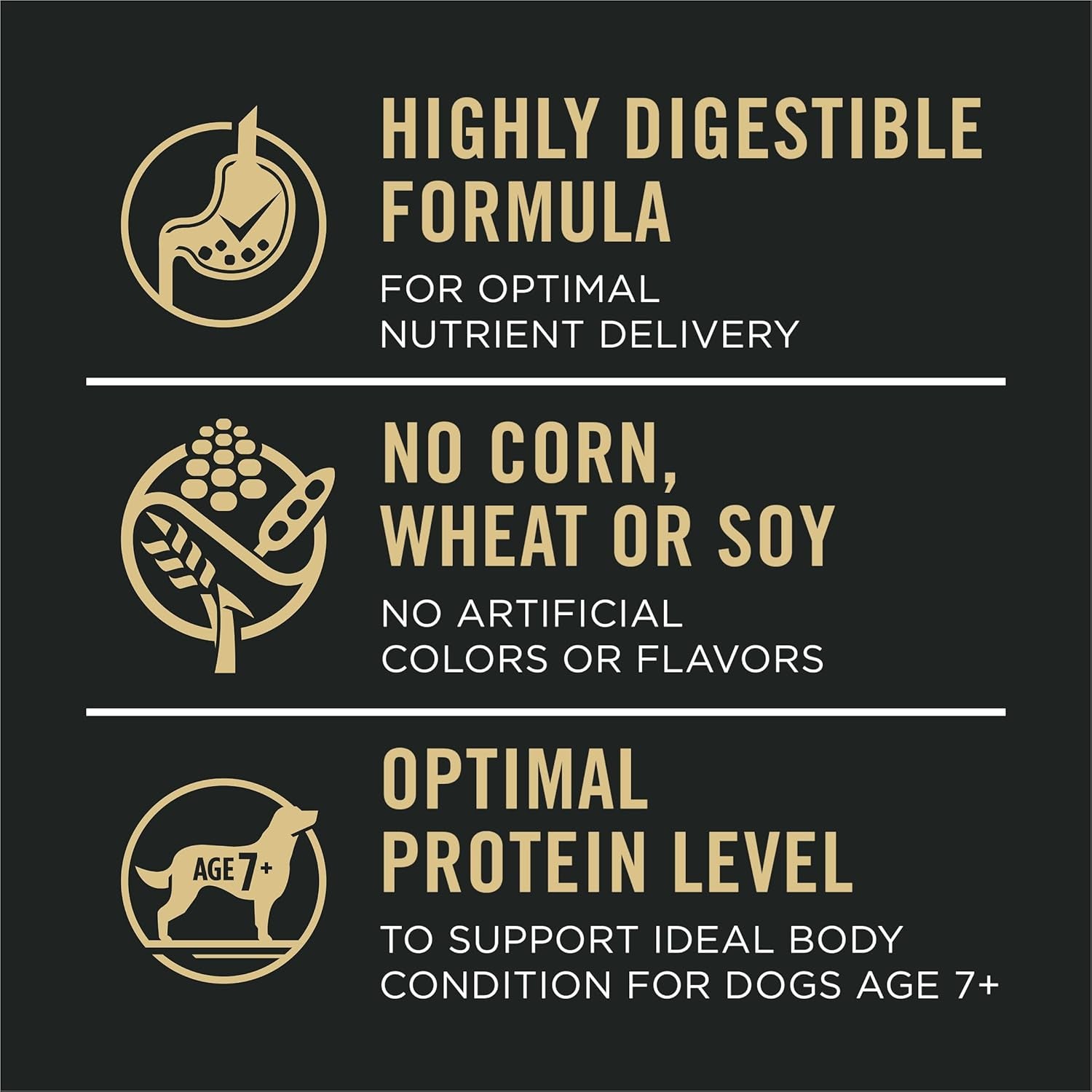 Sensitive Skin and Stomach Dry Dog Food Senior Adult 7 plus Salmon and Rice Formula - 16 Lb. Bag