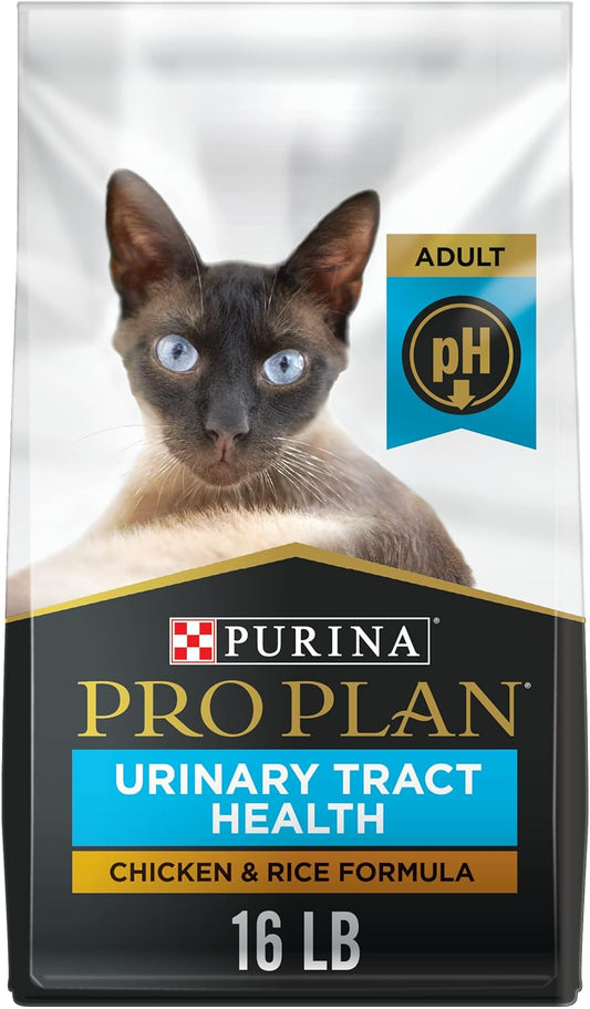 Urinary Tract Cat Food, Chicken and Rice Formula - 16 Lb. Bag