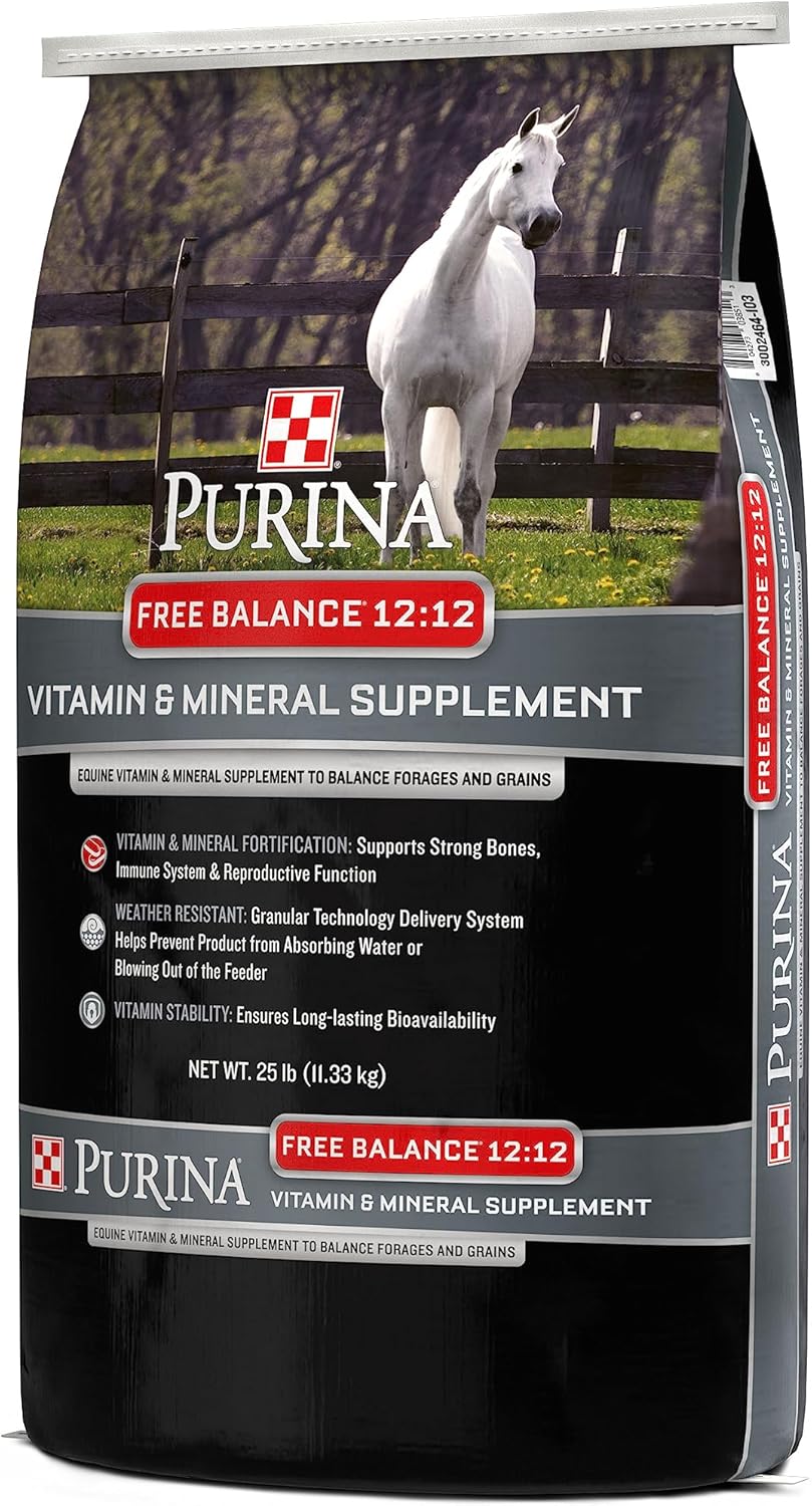 Purina Animal Nutrition Free Balance 12-12 Supplement 25Lb 25