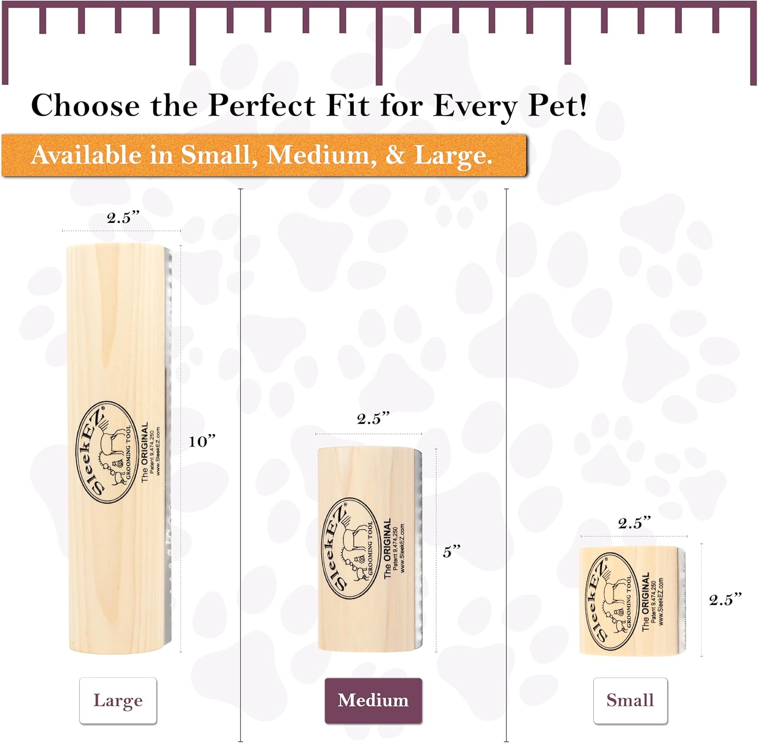 Effortlessly reduce shedding and keep your pet’s coat healthy with our deshedding dog brush.