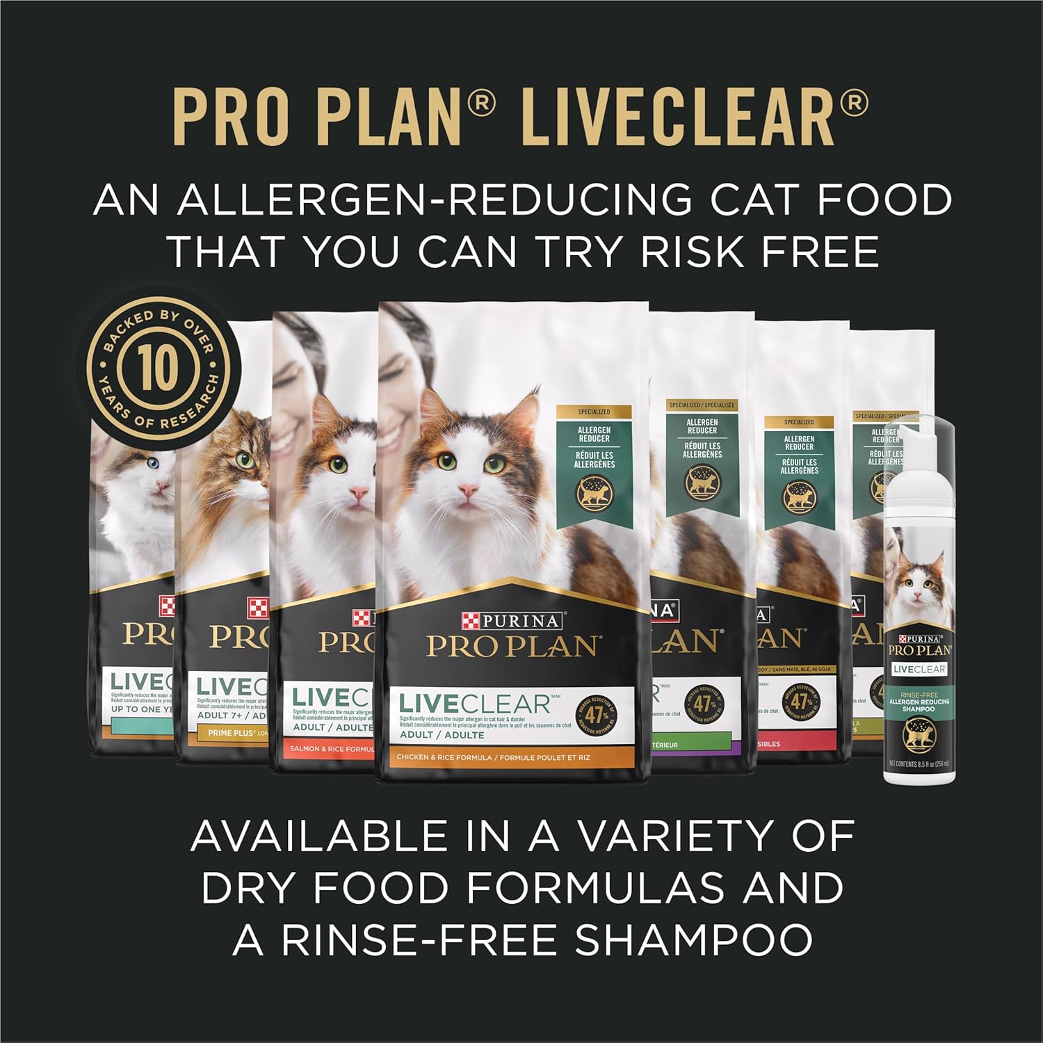 Indoor Cat Food Liveclear Cat Allergen Reducing Turkey and Rice Formula