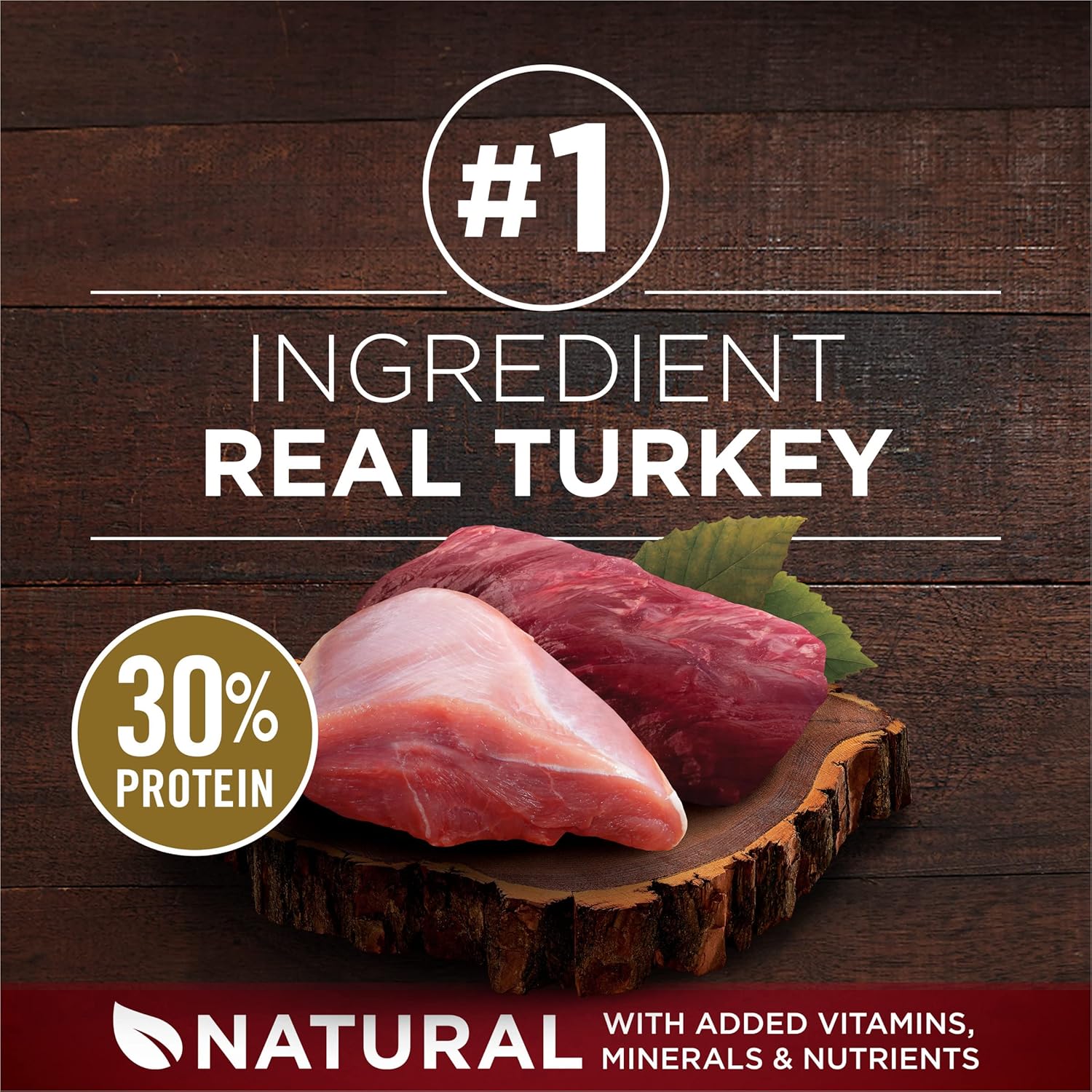 True Instinct with a Blend of Real Turkey and Venison Dry Dog Food - 27.5 Lb. Bag